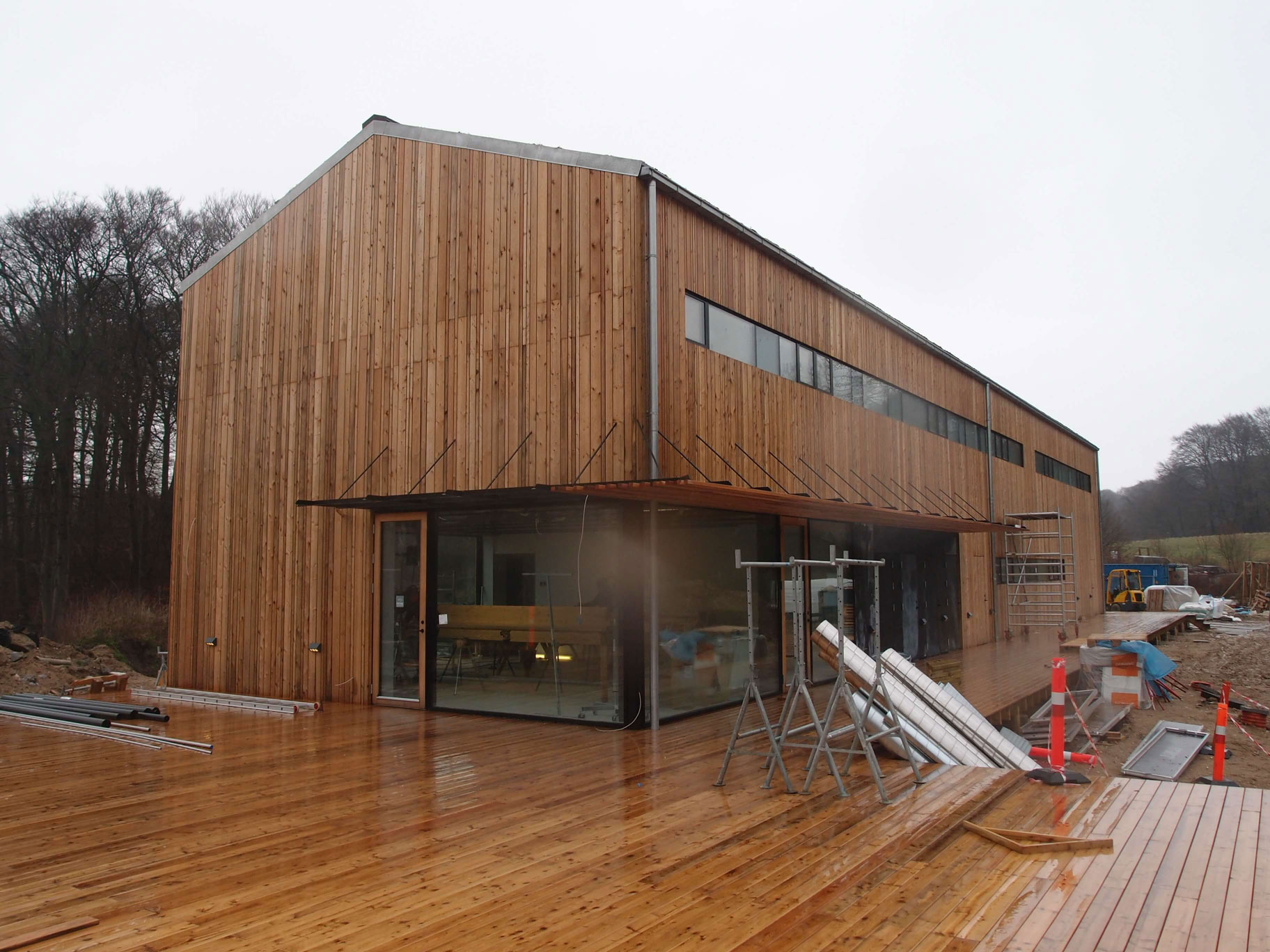 Tæthedsprøver i træhus